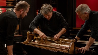 Le geste avant la machine